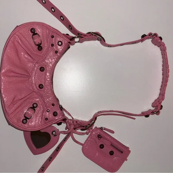 Balenciaga Le Cagole XS Shoulder Bag - Arena Lambskin - Picture 3 of 4